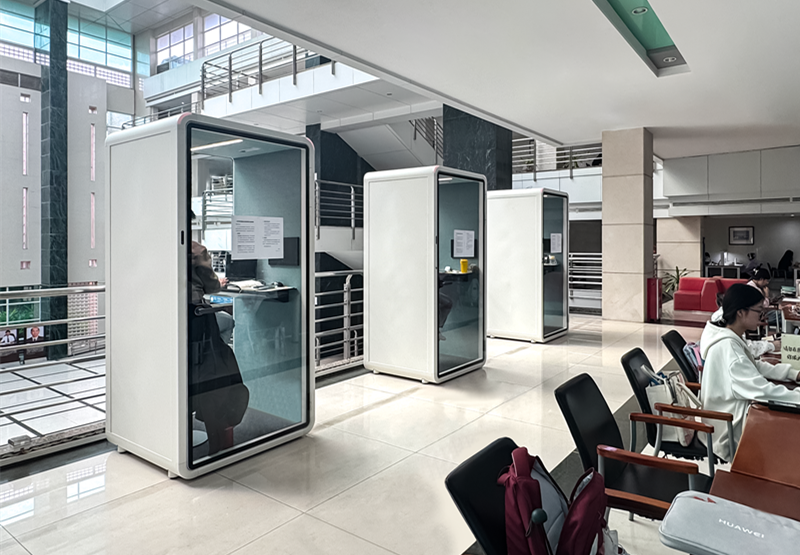 HECOR靜音艙，守護華南農業大學的專注學習